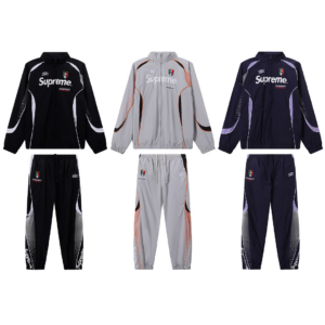 image 6607 p150Supreme SS22 Week 11 x umbro/茵宝 联名款 Track Jacket 连帽美式潮流夹克黑色 灰色 藏青色 SMLXL尺码 S M L XL