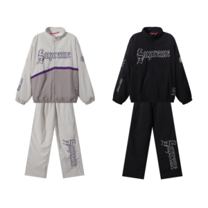 image 801 p145 Supreme 连帽美式潮流夹克 黑色 杏色 SMLXL 尺码 S M L XL 衣长 68-70-72-74 胸围 124-128-132-136 袖长 80-81-82-83
