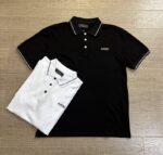 5130款P75 刺绣POLO黑色 白色 S M L XL