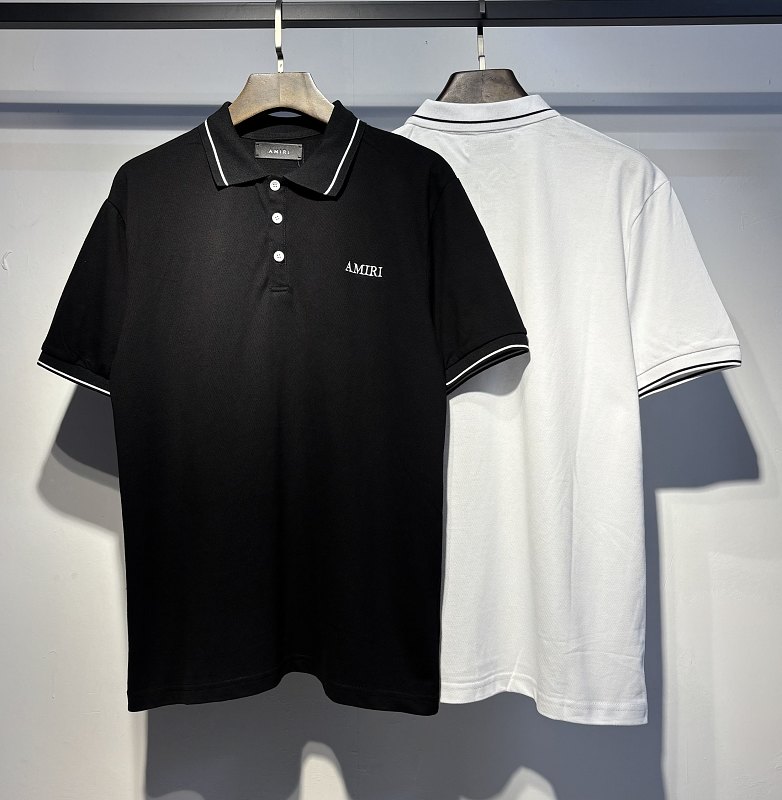 5130款P75 刺绣POLO黑色 白色 S M L XL