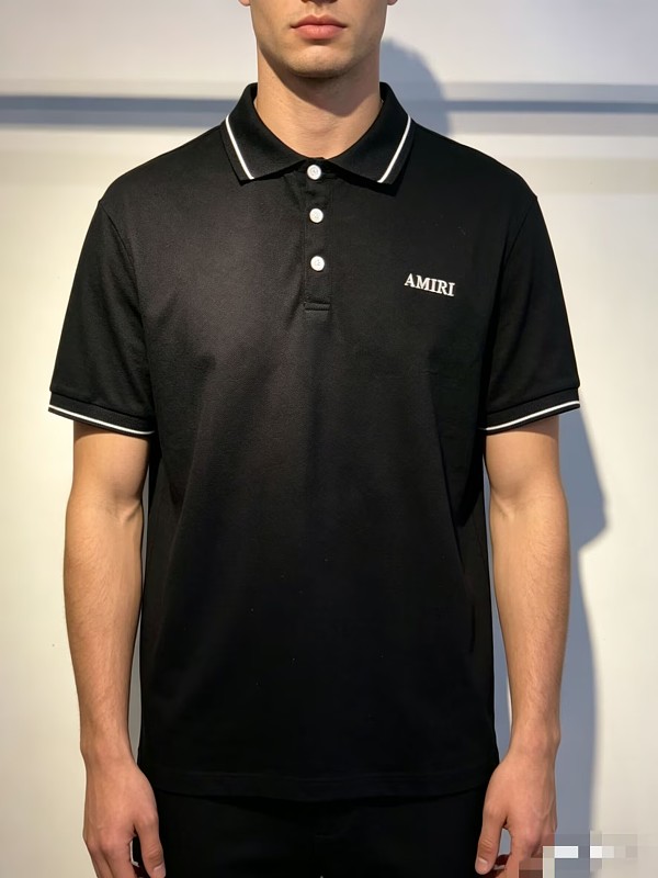 5130款P75 刺绣POLO黑色 白色 S M L XL