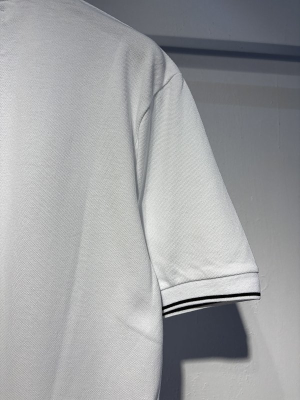 5130款P75 刺绣POLO黑色 白色 S M L XL