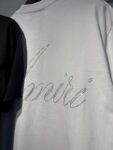 777款P55 原创首发 高品水钻石 面料260克双纱字母 白色 黑色 S M L XL