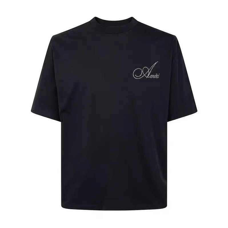 777款P55 原创首发 高品水钻石 面料260克双纱字母 白色 黑色 S M L XL