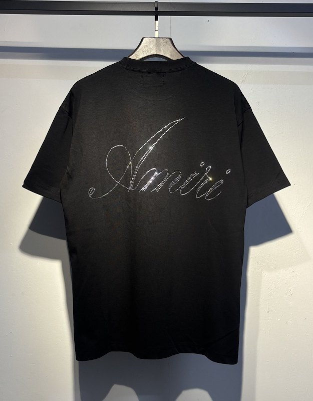 777款P55 原创首发 高品水钻石 面料260克双纱字母 白色 黑色 S M L XL