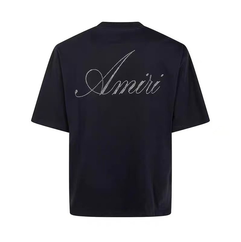 777款P55 原创首发 高品水钻石 面料260克双纱字母 白色 黑色 S M L XL