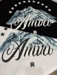 762款P52 原创首发 雪山系列 面料260克双纱字母 白色 黑色 S M L XL