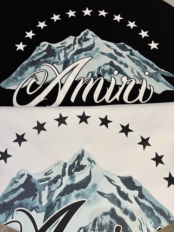 762款P52 原创首发 雪山系列 面料260克双纱字母 白色 黑色 S M L XL