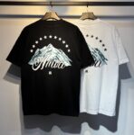 762款P52 原创首发 雪山系列 面料260克双纱字母 白色 黑色 S M L XL