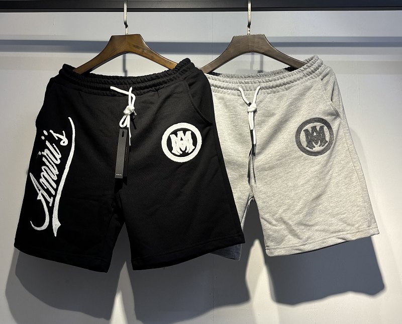 3001款p75 假拼接2条毛圈裤子 灰色  黑色S M L XL