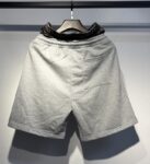 3001款p75 假拼接2条毛圈裤子 灰色  黑色S M L XL