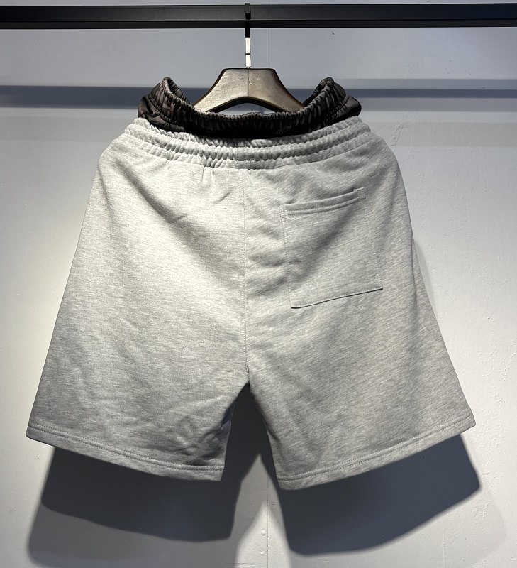 3001款p75 假拼接2条毛圈裤子 灰色  黑色S M L XL