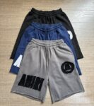 9696款 P75 新款380克纯棉毛圈刺绣字母S M L XL