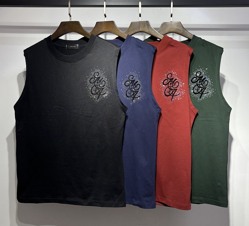 背心P51 amiri烫钻 S M  L  XL