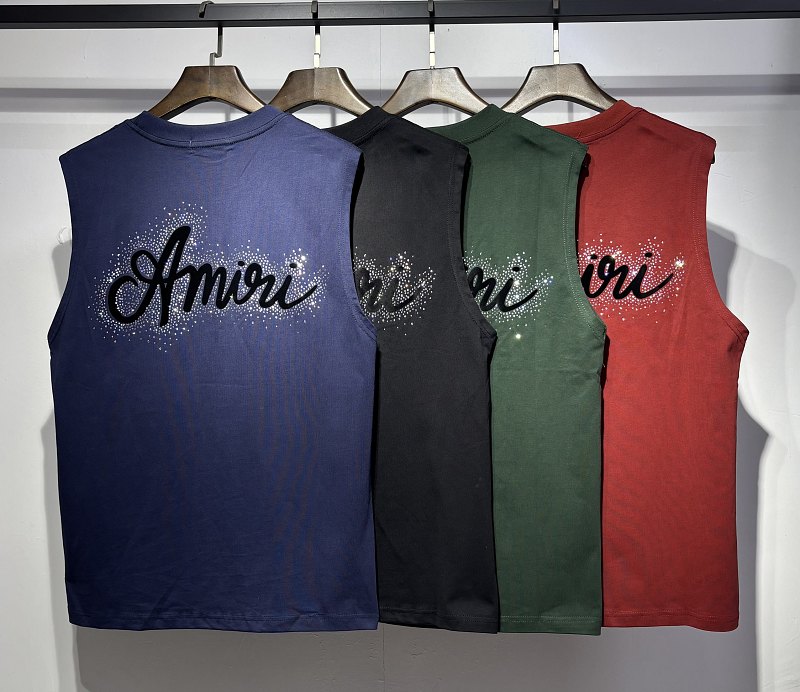 背心P51 amiri烫钻 S M  L  XL