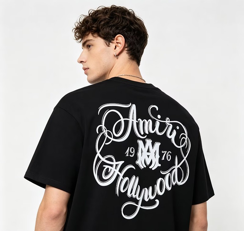 771款P51 面料260克双纱字母 白色 黑色 S M L XL