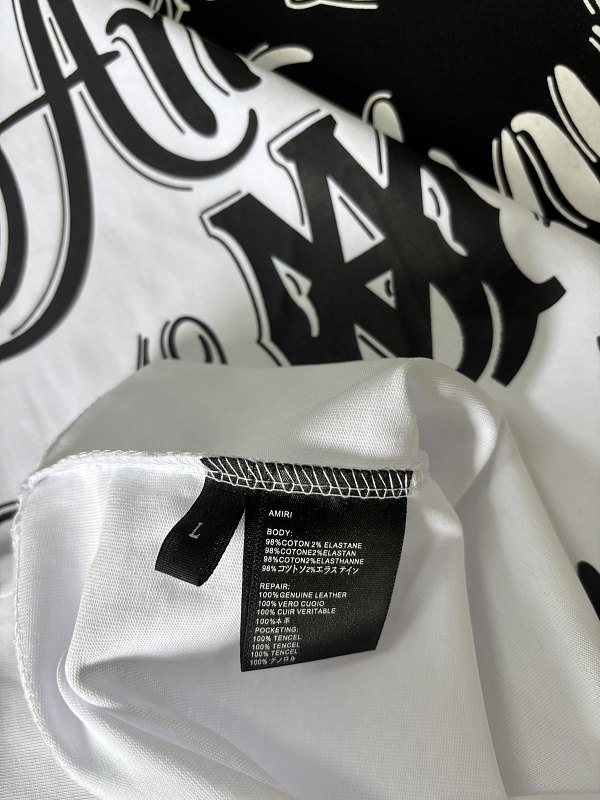 771款P51 面料260克双纱字母 白色 黑色 S M L XL