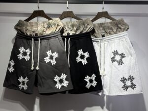 5306款P76  预告 拼接假2条加绒短裤 S M L  XL