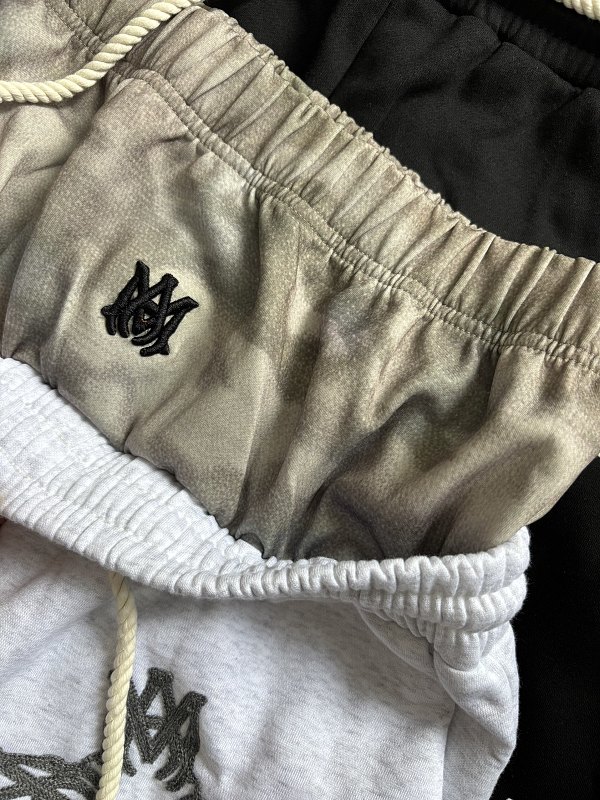 5306款P76  预告 拼接假2条加绒短裤 S M L  XL