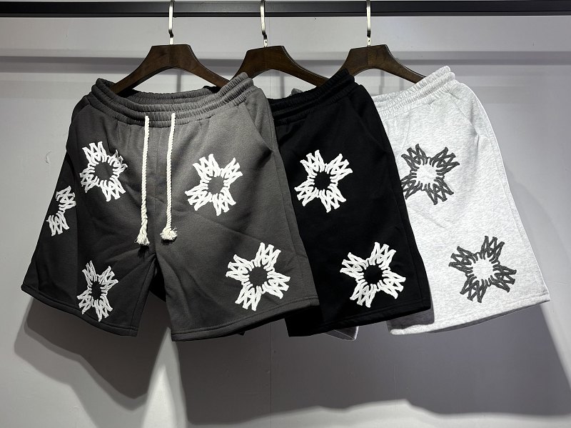 5306款P76  预告 拼接假2条加绒短裤 S M L  XL