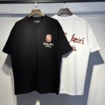 767款P48 面料260克双纱字母 白色 黑色 S M L XL