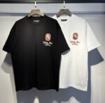 767款P48 面料260克双纱字母 白色 黑色 S M L XL