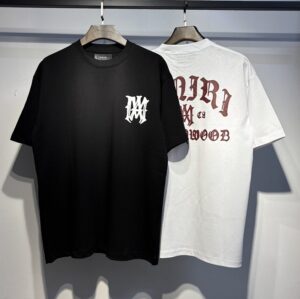 766款P48 面料260克双纱字母 白色 黑色 S M L XL