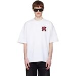 766款P48 面料260克双纱字母 白色 黑色 S M L XL