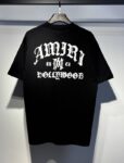 766款P48 面料260克双纱字母 白色 黑色 S M L XL