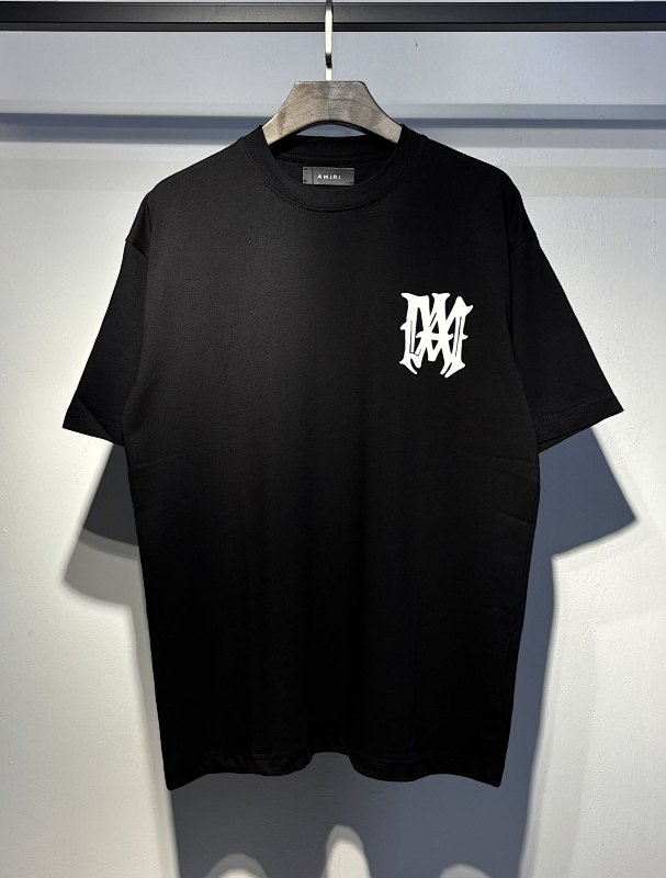 766款P48 面料260克双纱字母 白色 黑色 S M L XL