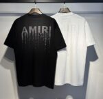 765款P55 面料260克双纱烫闪银粒字母 黑色 白色 S M L XL