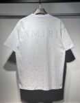 764款P55 面料260克双纱烫闪银粒字母 黑色 白色 S M L XL