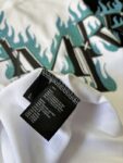 759款P55 面料260克双纱字母 白色 黑色 S M L XL