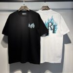 759款P55 面料260克双纱字母 白色 黑色 S M L XL