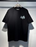 759款P55 面料260克双纱字母 白色 黑色 S M L XL