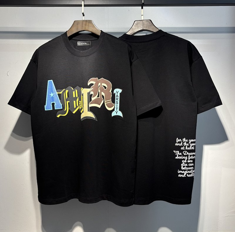 758款P52 面料260克双纱字母  黑色 S M L XL