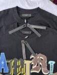 758款P52 面料260克双纱字母  黑色 S M L XL
