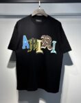 758款P52 面料260克双纱字母  黑色 S M L XL