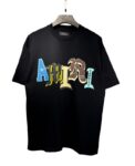 758款P52 面料260克双纱字母  黑色 S M L XL
