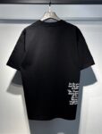 758款P52 面料260克双纱字母  黑色 S M L XL