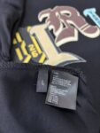 758款P52 面料260克双纱字母  黑色 S M L XL