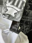 757款P50 面料260克双纱字母 白色 黑色 S M L XL