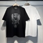 757款P50 面料260克双纱字母 白色 黑色 S M L XL