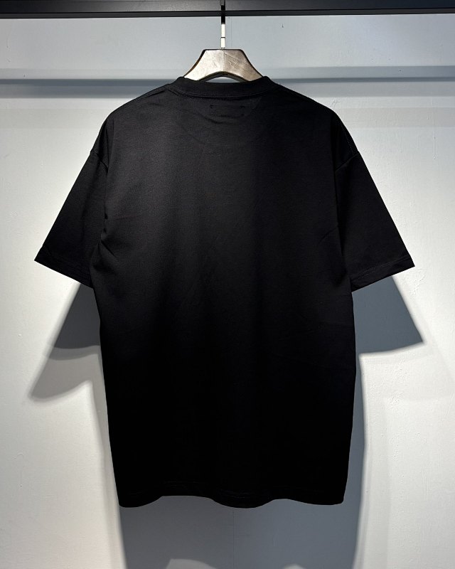 757款P50 面料260克双纱字母 白色 黑色 S M L XL