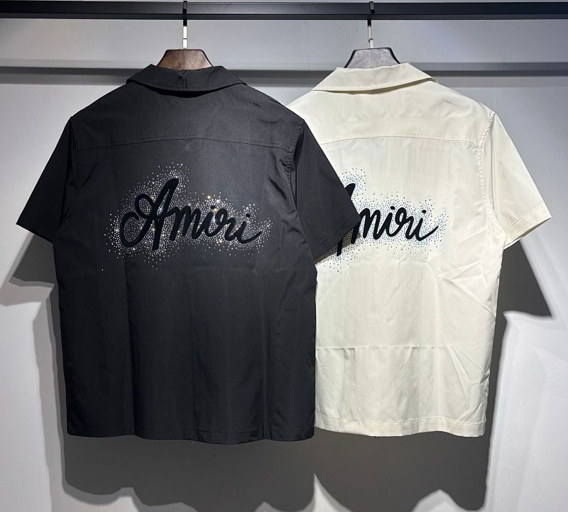 新款 P69元 尼龙双拉链烫钻衬衣 M L XL XXL 黑色 米色