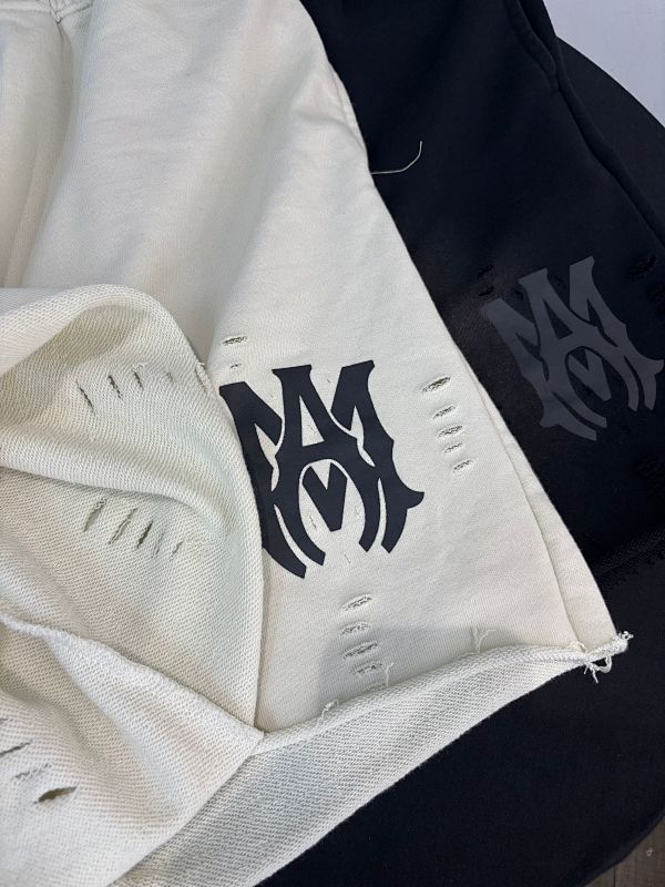 9650款短袖P60  3370款裤子P73 面料260克洗水破洞 S M L XL