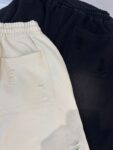 3370款 P73 洗水纯棉毛圈破洞S  M L  XL