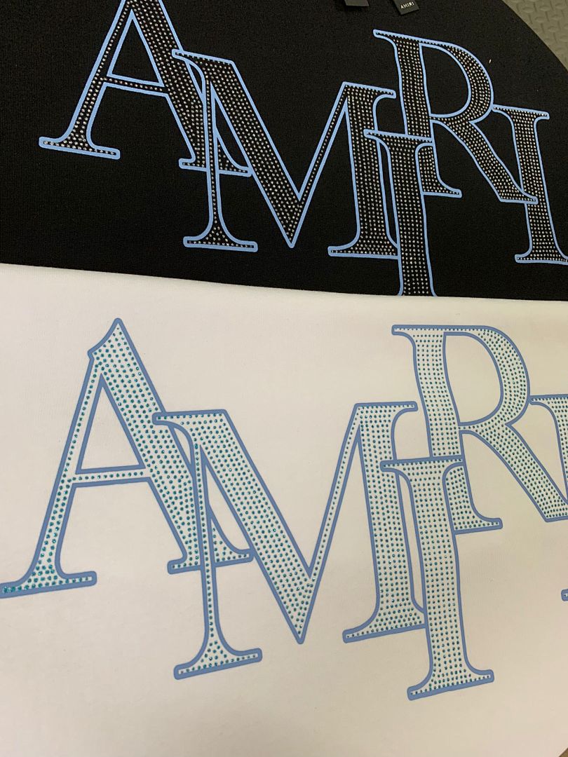707款P53 面料260克双纱烫闪银粒 S M L XL