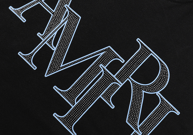 707款P53 面料260克双纱烫闪银粒 S M L XL
