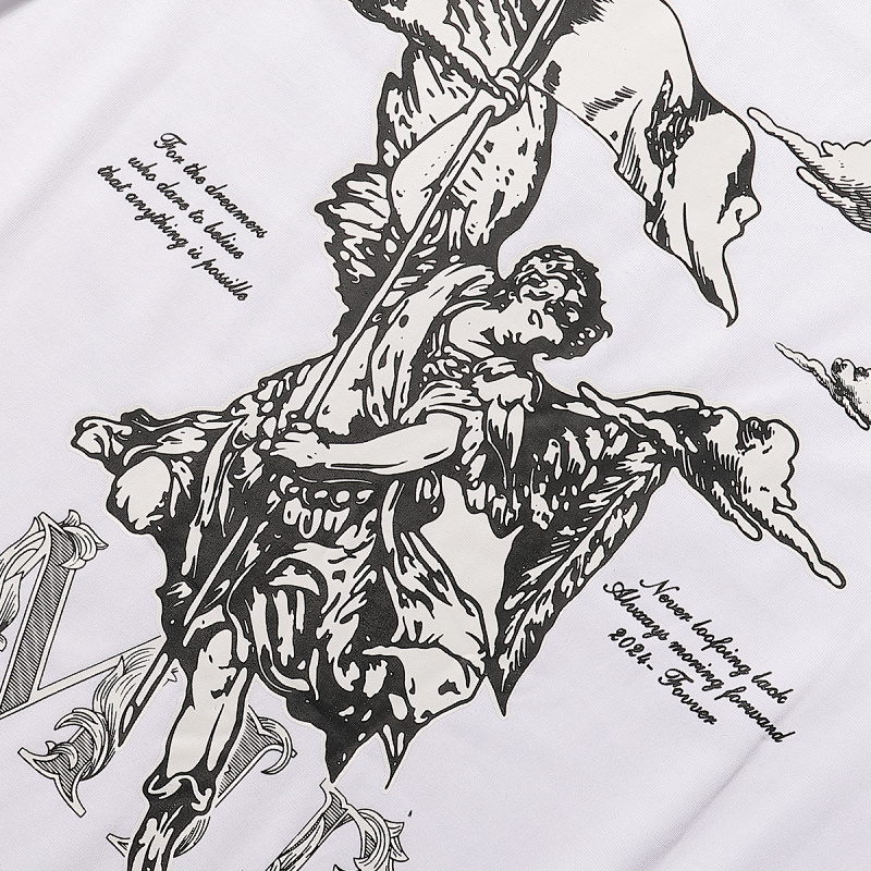 708款P50 高品质面料260克双纱纯棉 S M L XL